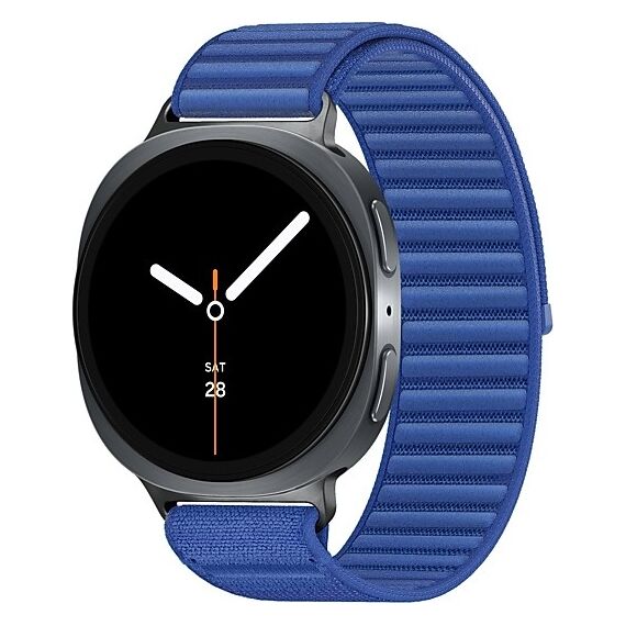 Galaxy Watch8 | 44 мм | Graphite | Fabric/Blue | M/L, Размер ремешка : M/L, Тип ремешка : Fabric, Размер корпуса : 44 мм, Подключение часов : Bluetooth / Wi-Fi, Цвет ремешка: Blue, Цвет: Graphite